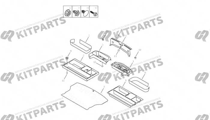 INTERIOR TRIM,TRUNK COMPARTMENT Geely Emgrand X7